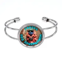 Браслет металлический, цвет серебро, Шпиониро Голубиро M0105034