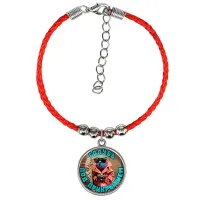 Браслет из красного шнура, Шпиониро Голубиро M0105047