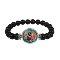 Браслет из черного агата, Шпиониро Голубиро M0105056