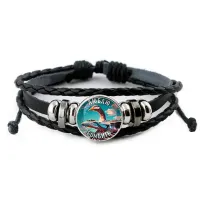 Кожаный браслет Бомбомбини Гусини M0106012