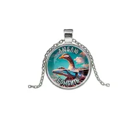 Кулон, цвет серебро, с цепочкой, Бомбомбини Гусини M0106026