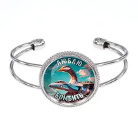 Браслет металлический, цвет серебро, Бомбомбини Гусини M0106034