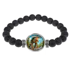 Браслет из лавы, Бр Бр Патапим M0107003