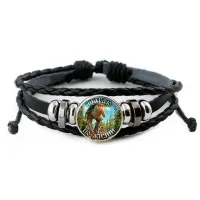 Кожаный браслет, Бр Бр Патапим M0107012