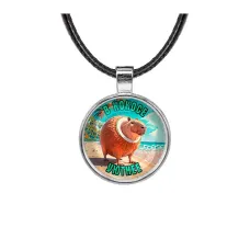 Кулон, цвет серебро, со шнурком, Капиборело Кококсини M0108027