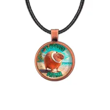 Кулон, цвет медь, со шнурком, Капиборело Кококсини M0108031