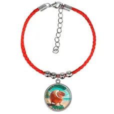 Браслет из красного шнура, Капиборело Кококсини M0108047