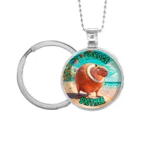 Кулон-брелок, цвет серебро, с цепочкой и кольцом, Капиборело Кококсини M0108054