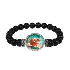 Браслет из черного агата, Капиборело Кококсини M0108056