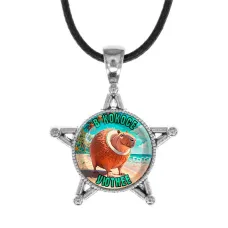 Звезда-кулон, металл, Капиборело Кококсини M0108064