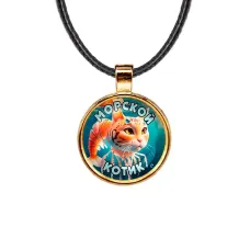 Кулон, цвет золото, со шнурком, Триппи Троппи M0110033