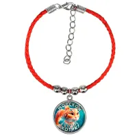 Браслет из красного шнура, Триппи Троппи M0110047