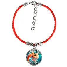 Браслет из красного шнура, Триппи Троппи M0110047