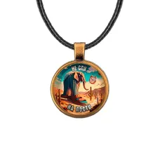 Кулон, цвет бронза, со шнурком, Лирили Ларила M0111029