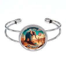 Браслет металлический, цвет серебро, Лирили Ларила M0111034