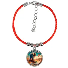 Браслет из красного шнура, Лирили Ларила M0111047