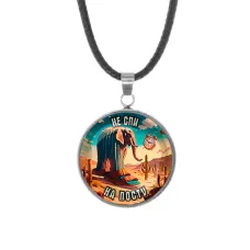 Кулон, нержавеющая сталь, со шнурком, Лирили Ларила M0111062