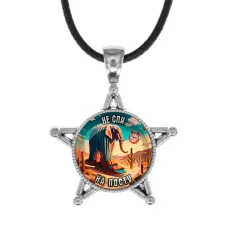 Звезда-кулон, металл, Лирили Ларила M0111064