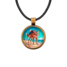 Кулон, цвет бронза, со шнурком, Трулемиро Трулечино M0112029