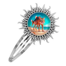 Заколка металлическая, цвет серебро, Трулемиро Трулечино M0112045