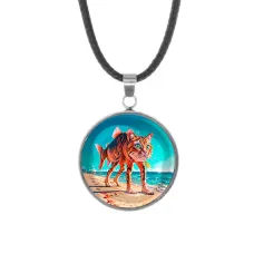 Кулон, нержавеющая сталь, со шнурком, Трулемиро Трулечино M0112062