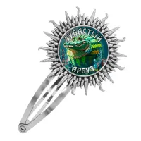 Заколка металлическая, цвет серебро, Глорбо Фрутодрило M0113045