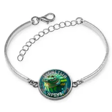 Браслет металлический, цвет серебро, Глорбо Фрутодрило M0113046