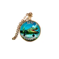 Кулон, цвет бронза, с цепочкой, Крокодило Бомбардиро M0114028