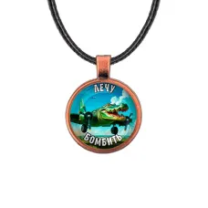 Кулон, цвет медь, со шнурком, Крокодило Бомбардиро M0114031