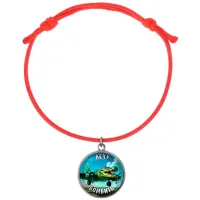 Браслет из красного шнура, Крокодило Бомбардиро M0114052
