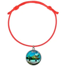 Браслет из красного шнура, Крокодило Бомбардиро M0114052