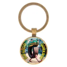 Круглый брелок, цвет бронза, Бонека Амбалабу M0115017