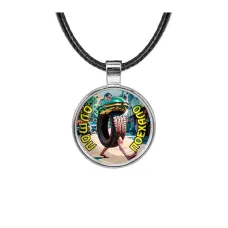 Кулон, цвет серебро, со шнурком, Бонека Амбалабу M0115027