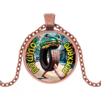 Кулон, цвет медь, с цепочкой, Бонека Амбалабу M0115030