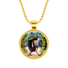 Кулон, цвет золото, с цепочкой, Бонека Амбалабу M0115032