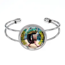 Браслет металлический, цвет серебро, Бонека Амбалабу M0115034