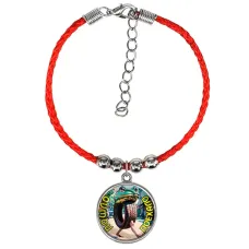 Браслет из красного шнура, Бонека Амбалабу M0115047