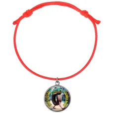 Браслет из красного шнура, Бонека Амбалабу M0115052