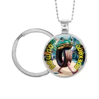 Кулон-брелок, цвет серебро, с цепочкой и кольцом, Бонека Амбалабу M0115054