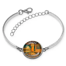 Браслет металлический, цвет серебро, Тунг Тунг Тунг Сахур M0116046