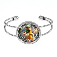 Браслет металлический, цвет серебро, Шампанзини Бананини M0117034