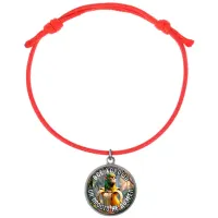 Браслет из красного шнура, Шампанзини Бананини M0117052