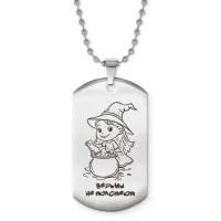 Жетон на цепочке Ведьмы не толстеют ACZ2-784