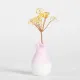 Фигурка Ваза с цветами, 8х2,5см, цитрин ST084-02