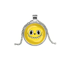 Кулон, цвет серебро, с цепочкой, По мотивам Лабубу M0118026