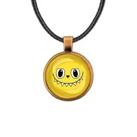 Кулон, цвет бронза, со шнурком, По мотивам Лабубу M0118029