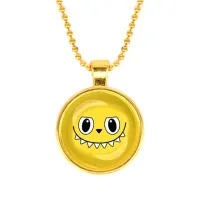 Кулон, цвет золото, с цепочкой, По мотивам Лабубу M0118032