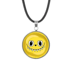 Кулон, нержавеющая сталь, со шнурком, По мотивам Лабубу M0118062