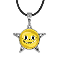 Звезда-кулон, металл, По мотивам Лабубу M0118064