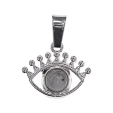 Кулон Глаз, 1,5х2см, лабрадор BJK487-05